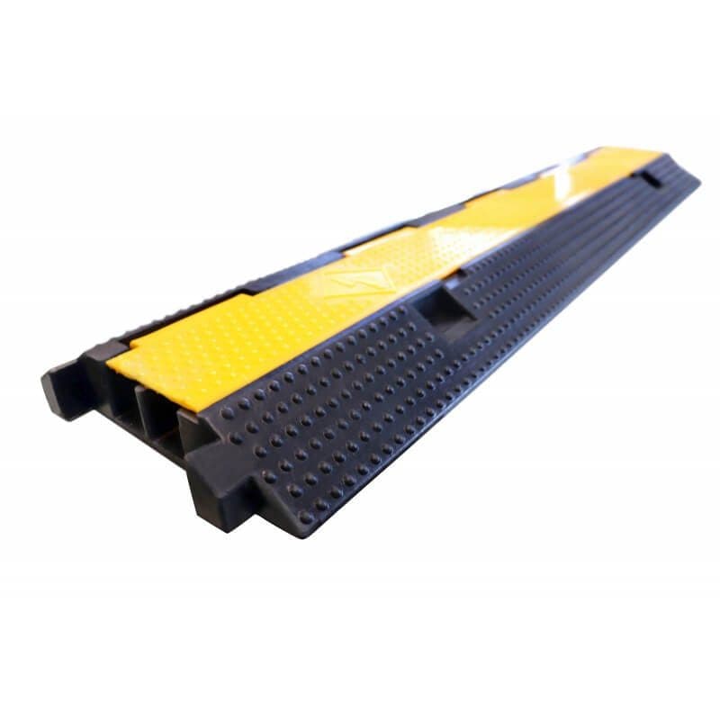 Rubber Cable Protector - 2 Channel