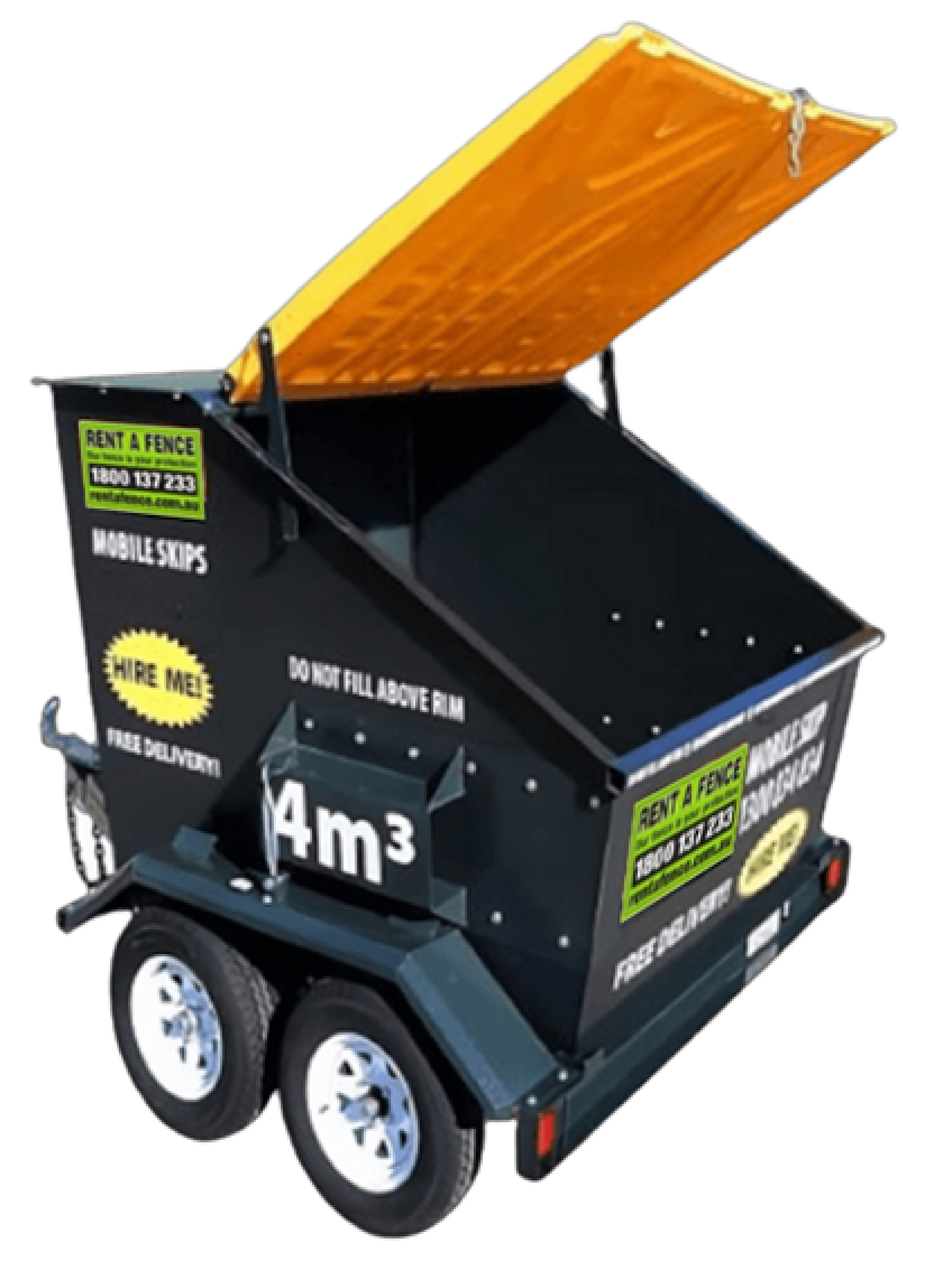 Mobile Skip Bin (4M)