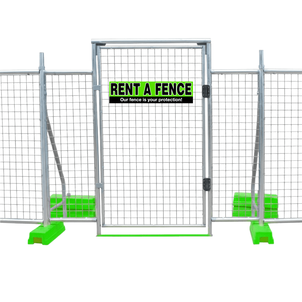 Temporary Personnel Gate - Self Closing Hoarding